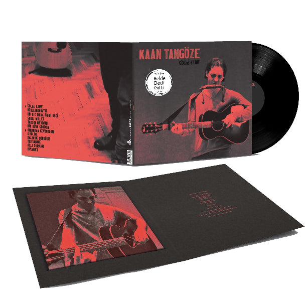 Kaan Tangöze - Gölge Etme (Plak) Bekle Dedi Gitti | Plak | Türkischer rock Schallplatte | LP