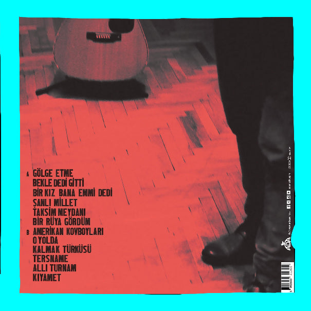 Kaan Tangöze - Gölge Etme (Plak) Bekle Dedi Gitti | Plak | Türkischer rock Schallplatte | LP