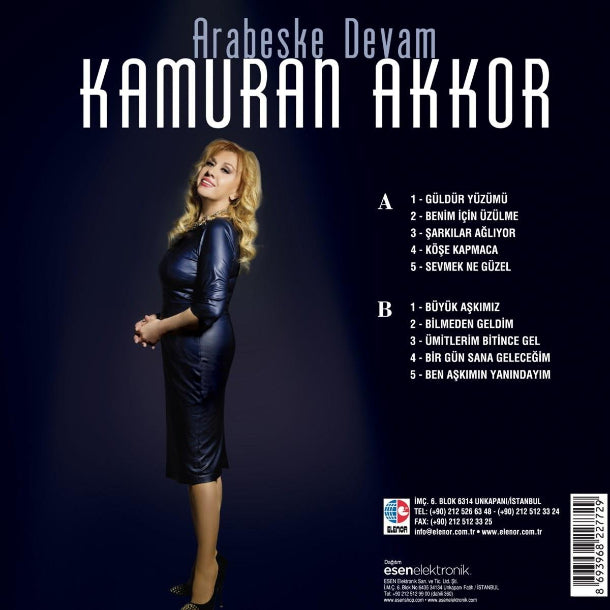 Türkçe | Arabesk | Plak | Kamuran Akkor - Arabeske Devam (Plak) Schallplatte | LP