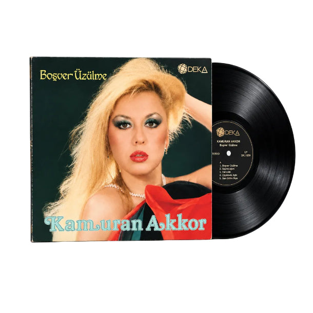 Kamuran Akkor - Boşver Üzülme (Plak)Kamuran Akkor Boşver Üzülme Plak | LP | Arabesk Müzik | Plak