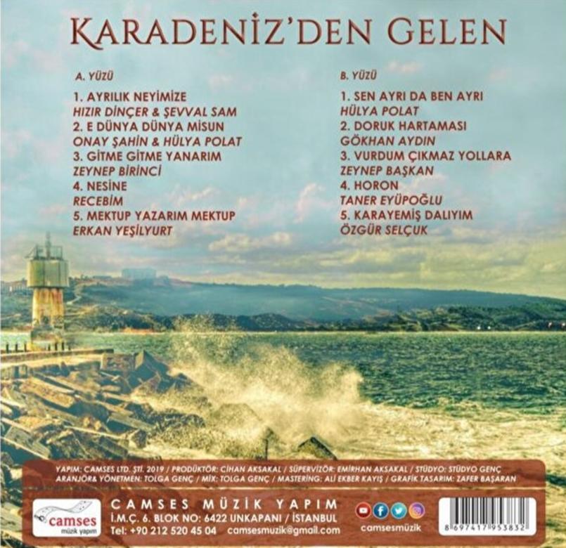 Karadeniz den Gelen |Çeşitli Sanatçılar | dan | karışık | Karadeniz | Türküleri | CD