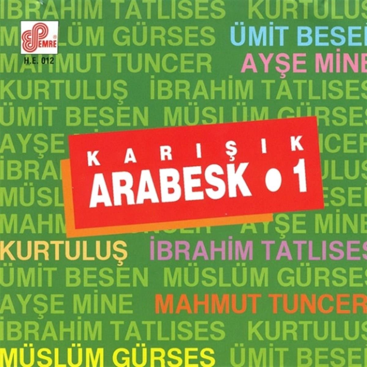 Karışık Arabesk cd- Karışık Arabesk 1 (CD) Arabesk |CD