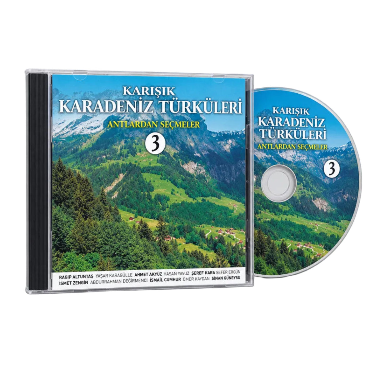 Karışık Karadeniz Türküleri - Karışık Karadeniz Türküleri 3(CD) Karışık Karadeniz Türküleri CD | Vol.3 | CD