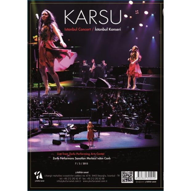 Karsu - İstanbul Konseri DVD (Konser DVD) Karsu Konser DVD