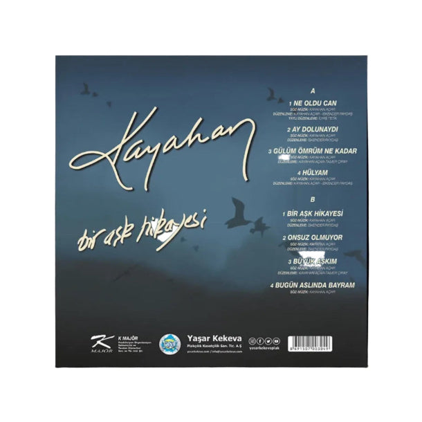 Kayahan - Bir Aşk Hikayesi (Plak) Türkçe Pop (Şarkı)| Plak | Vinil | (LP)