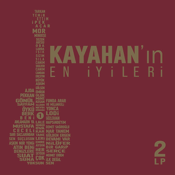 Kayahan Plak - En İyileriyle (2 Plak) Çeşitli Sanatçılar | Kayahan Şarkıları | Plak | kayıt | LP