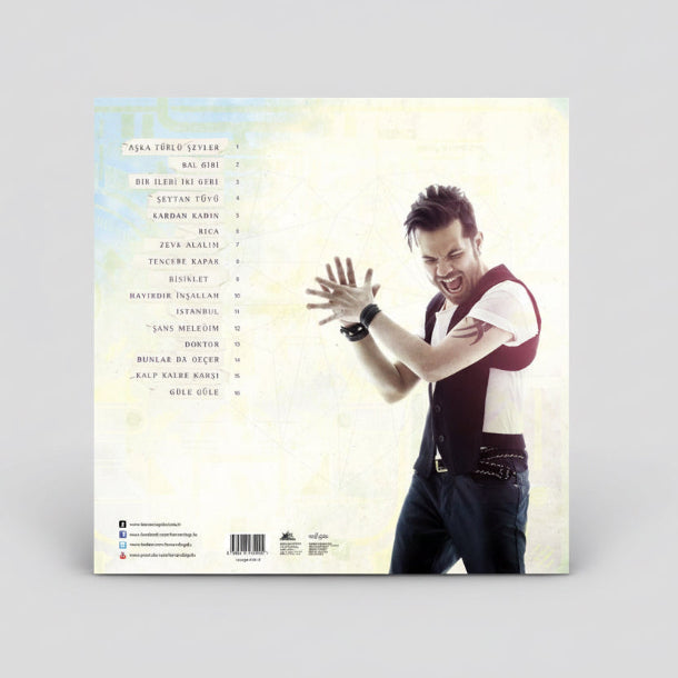 Kenan Doğulu Plak - Aşka Türlü Şeyler| Plak  (Türkischer Pop | Schallplatte| LP )