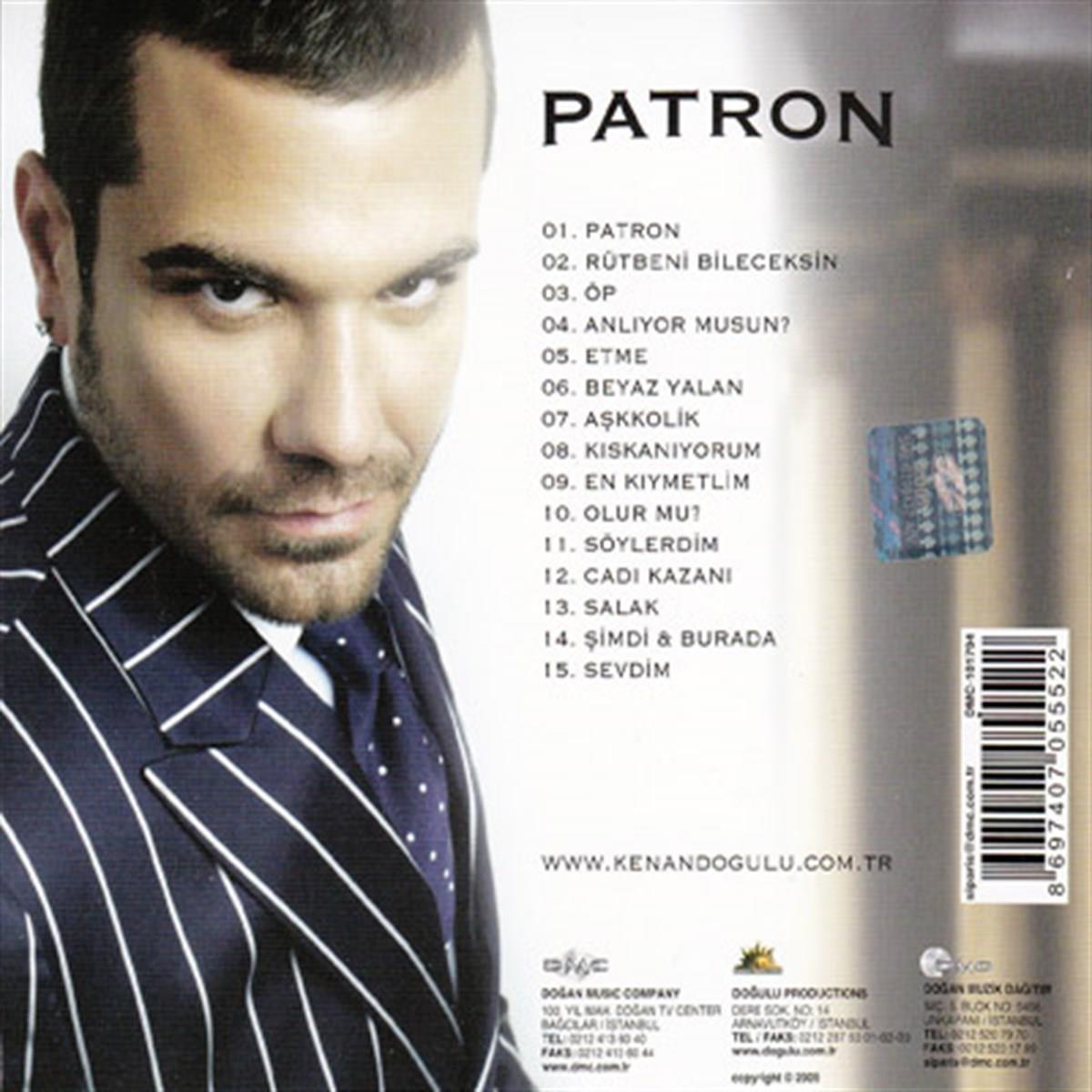 Kenan Doğulu CD-Kenan Dogulu Patron CD