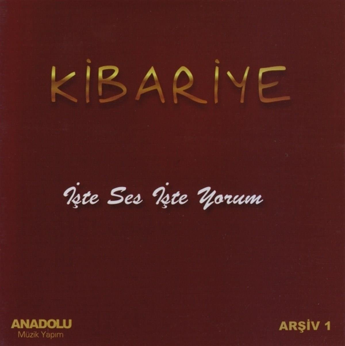 Kibariye- İşte Ses İşte Yorum(CD) Arabesk |CD