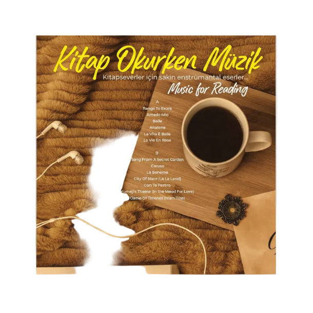 Kitap Okurken Müzik Plak (Özel Baskı Transparan Yeşil Plak)Türkçe Plak | Schallplatte | LP