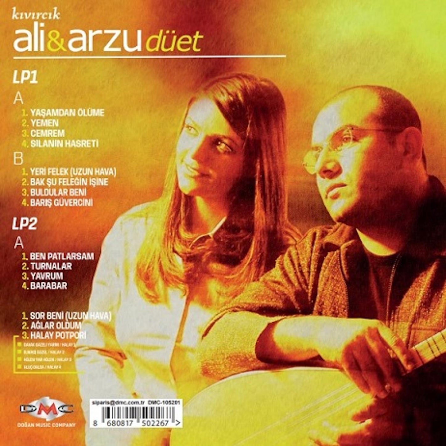 Kıvırcık Ali-Kivircik Ali- Arzu- Düet (Plak)Schallplatte-LP