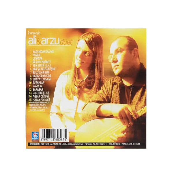 Kivircik Ali | Kıvırcık Ali CD- Kıvırcık Ali-Arzu-Düet (CD)Türk Halk CD