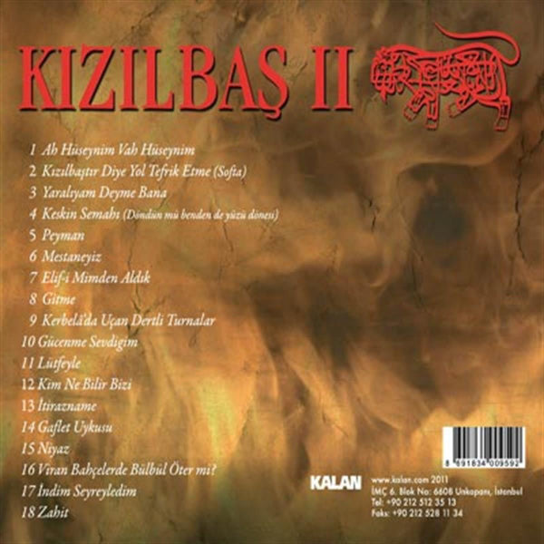 Kızılbaş CD - Kızılbaş II (CD) Çeşitli Sanatçılar | dan | karışık | halk müziği |Türkische Volksmusik |CD