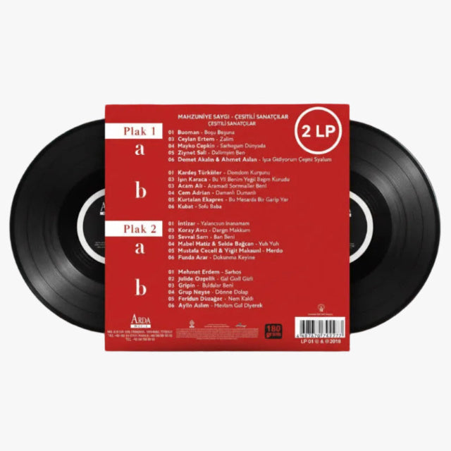 Mahzuni'ye Saygı Plak -Çeşitli Sanatçılar (Türkische Volksmusik | Türk Halk | Müziği | Plak |Schallplatte | LP)