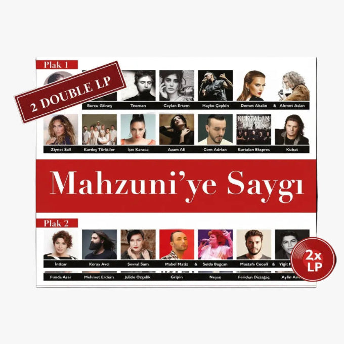 Mahzuni'ye Saygı Plak -Çeşitli Sanatçılar (Türkische Volksmusik | Türk Halk | Müziği | Plak |Schallplatte | LP)