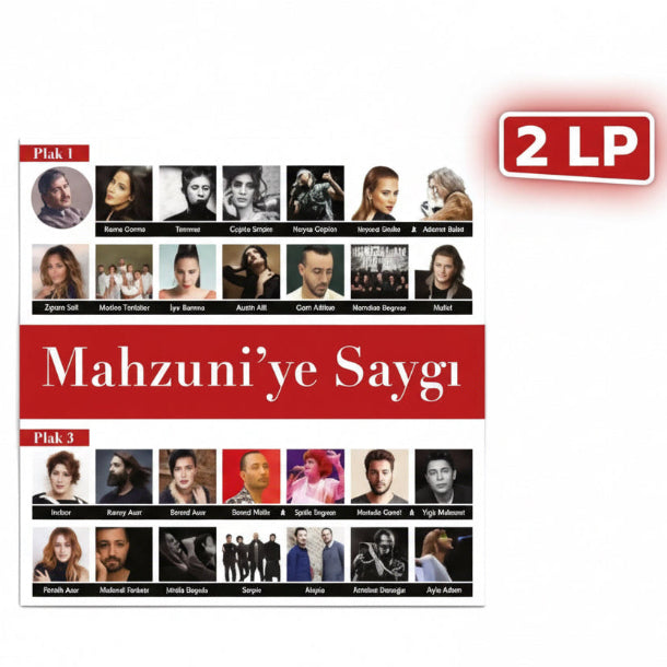 Mahzuni'ye Saygı Plak -Çeşitli Sanatçılar (Türkische Volksmusik | Türk Halk | Müziği | Plak |Schallplatte | LP)