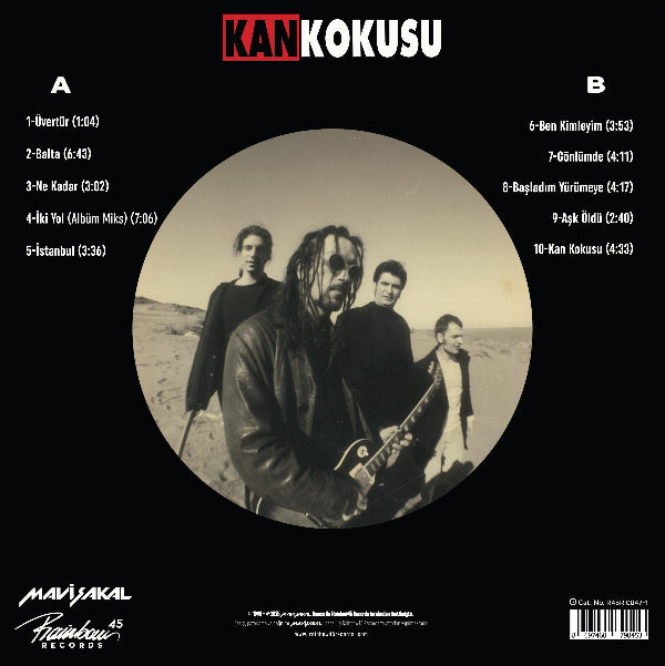 Mavi Sakal - Kan Kokusu - Plak | Mavi Sakal Plak | Türkçe | Türkischer Rock | Plak | Schallplatte