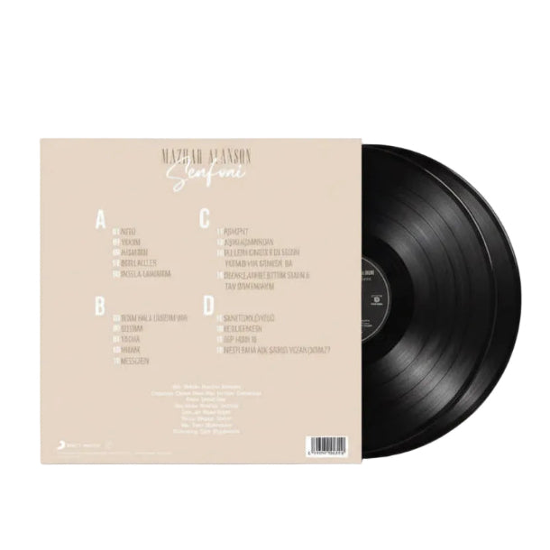 Mazhar Alanson Plak - Senfoni (2 Plak)Türkçe | Pop | Plak | Schallplatte | LP