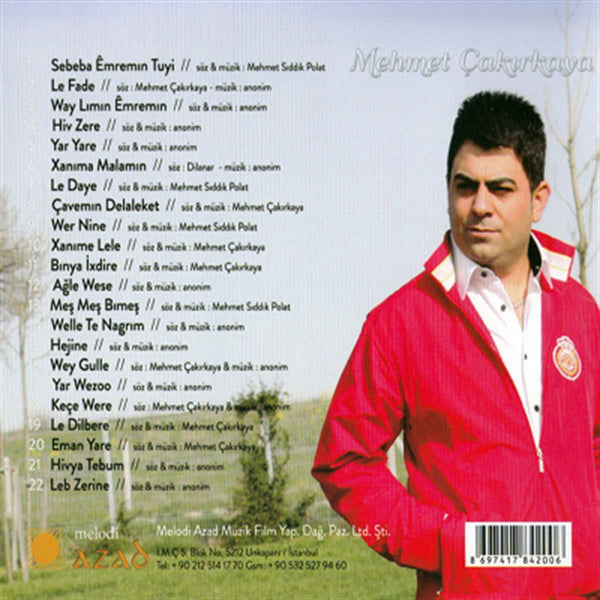 Mehmet Çakırkaya - Gowenda Kurda | Keçe Were | CD |Kürt halk müziği | Kürtçe halk | müziği | CD