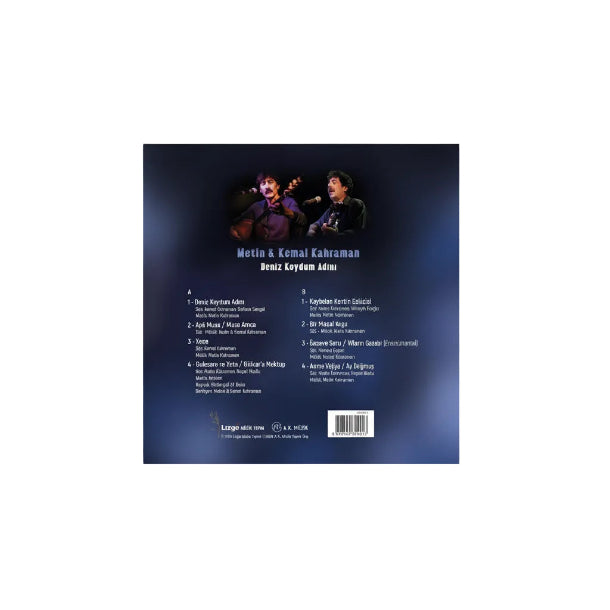 Metin | Kemal Kahraman | Plak - Deniz Koydum Adını (Plak)Kürtçe | Kurdische Musik | Schallplatte | LP