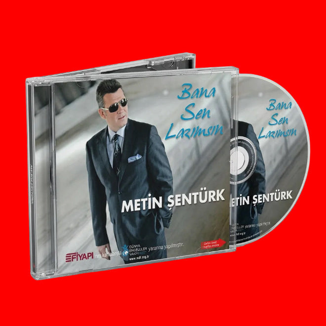 Metin Şentürk- Bana Sen Lazımsın (CD) Türkçe | Arabesk | CD