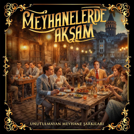 Meyhanelerde Akşam - Mustafa Oruç (Plak) Türk Sanat | Müziği | Meyhane Sarkıları | Plak | Schallplatte