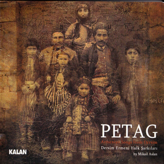 Mikail Aslan CD- Petag | Dersim Ermeni Halk  şarkıları (CD)Kürtçe | Ermeni Türküleri