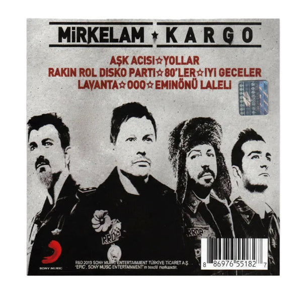 Mirkelam - Kargo CD - RRDP [Türkischer Rock | CD] Karaoke CD | DVD