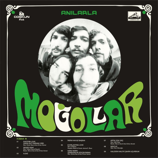 Moğollar - Anılarla & Silüetler (Plak) Almanya da ANADOLU Rock Plak | Schallplatte | LP