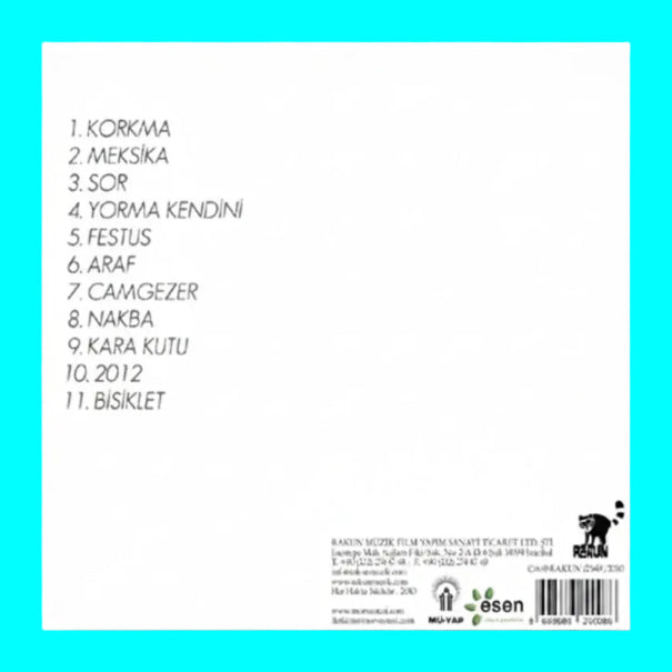 Mor ve Ötesi- Masumiyetin Ziyan Olmaz (CD) Türkçe rock müzik CD'leri