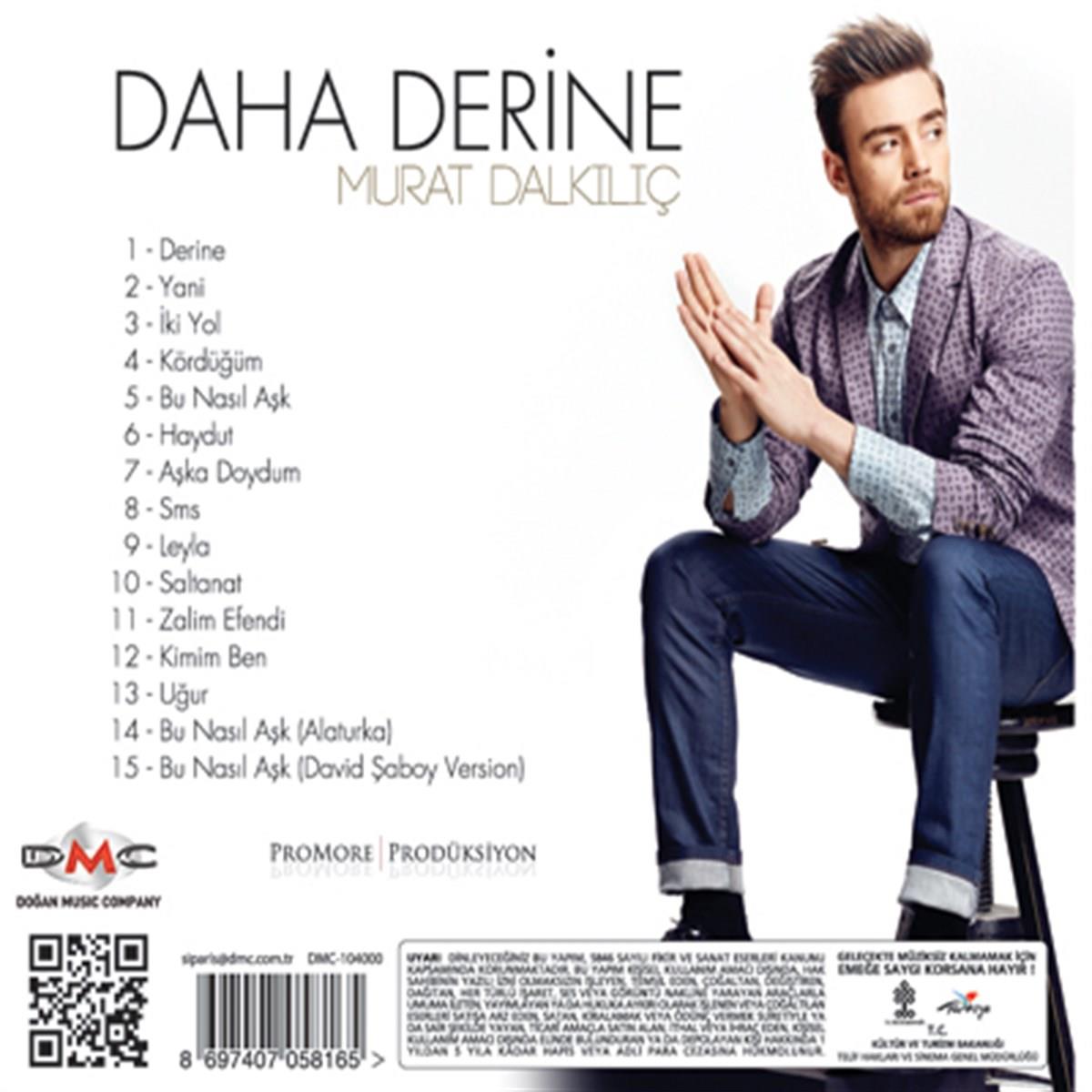 Murat Dalkılıç | Daha Derine ( CD )Türkçe | Pop | CD