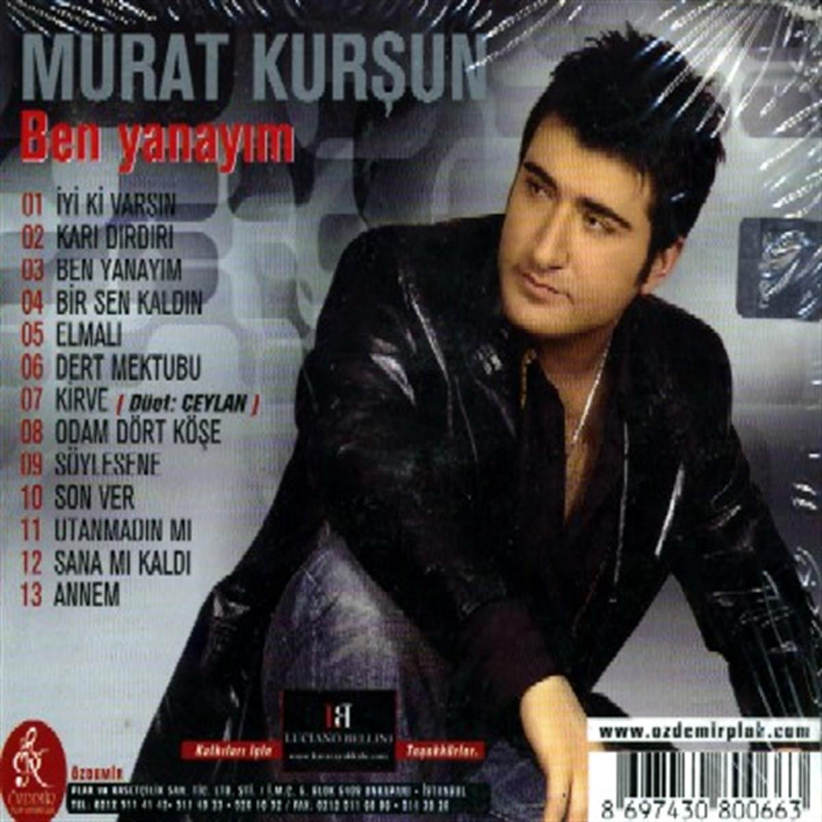 Özdemir Müzik Murat Kursun - Ben Yanayim (CD)