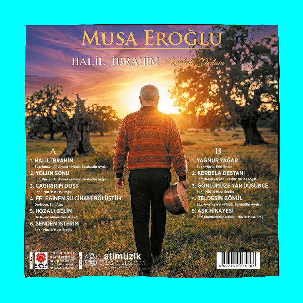 Musa Eroğlu - Halil İbrahim/Kerbela Destanı (Plak) Musa Eroğlu - Halil İbrahim Plak | LP