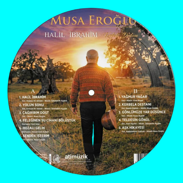 Musa Eroğlu - Halil İbrahim/Kerbela Destanı (Plak) Musa Eroğlu - Halil İbrahim Plak | LP