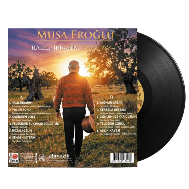 Musa Eroğlu - Halil İbrahim/Kerbela Destanı (Plak) Musa Eroğlu - Halil İbrahim Plak | LP