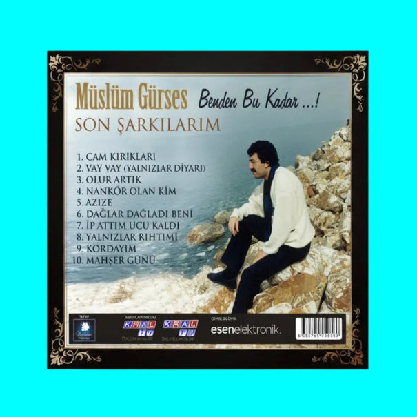 Müslüm Gürses - Benden Bu Kadar | Son Şarkılarım ( Arabesk CD) Son Sarkilarim | Benden Bu Kadar | CD