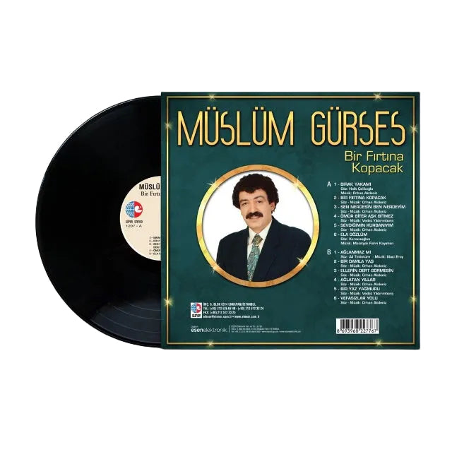 Müslüm Gürses - Bir Fırtına Kopacak Plak | Müslüm Gürses Plak | Schallplatte