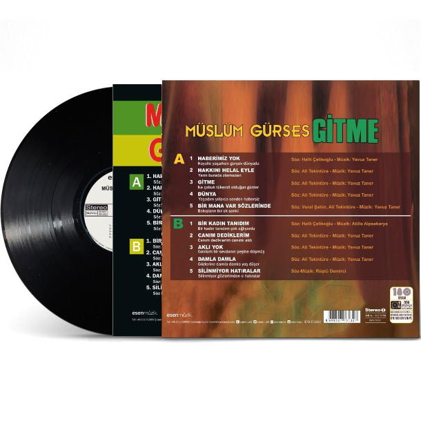 Müslüm Gürses - Gitme Plak (Müslüm Gürses Plak) Müslüm Gürses Gitme Plak
