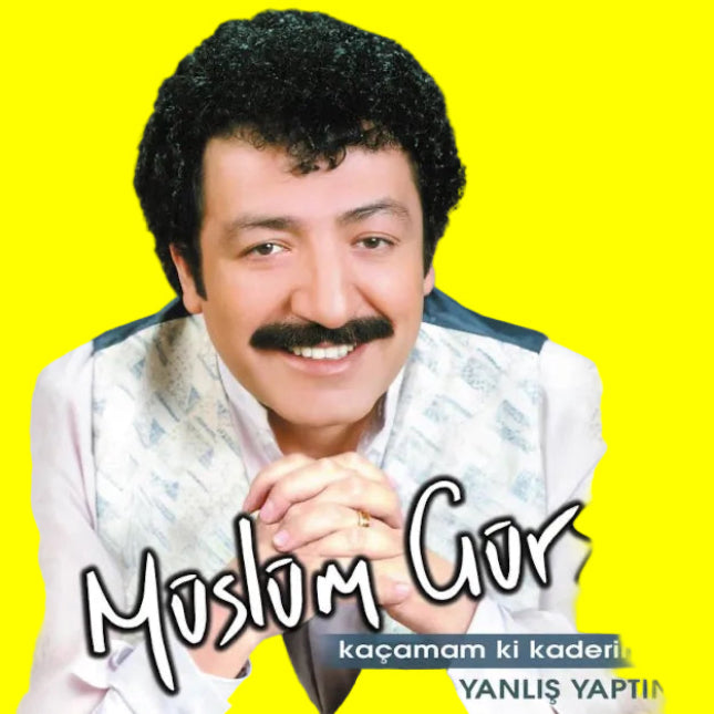 Müslüm Gürses - Kaçamam Ki Kaderimden Plak ( Müslüm Gürses Plak) Yanlış Yaptın Plak
