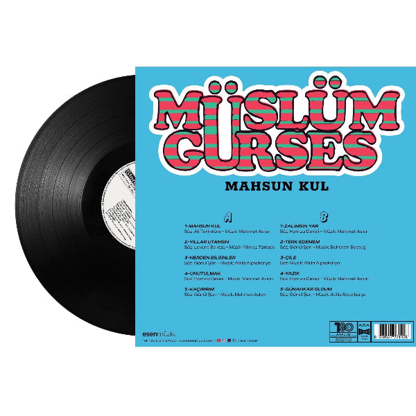 Müslüm Gürses - Mahsun Kul (Plak) Müslüm Gürses | Mahsum Kul | Plak | Schallplatten | LP
