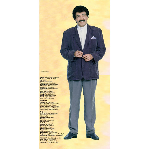 Müslüm Gürses Senden Vazgeçmem Plak (Müslüm Gürses hangimiz sevmedik  Plak)Schallplatte