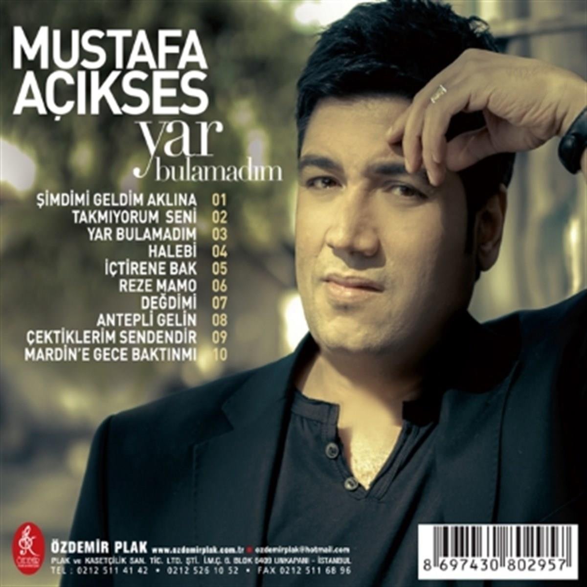 Mustafa Açıkses- Yar Bulamadım(CD)Türk Halk|Müziği|CD