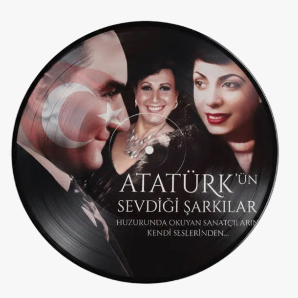 Atatürkün Sevdiği Şarkılar Plak (2 Plak) ATATÜRK'ün Sevdiği Şarkılar Plak |Türk Sanat Plak