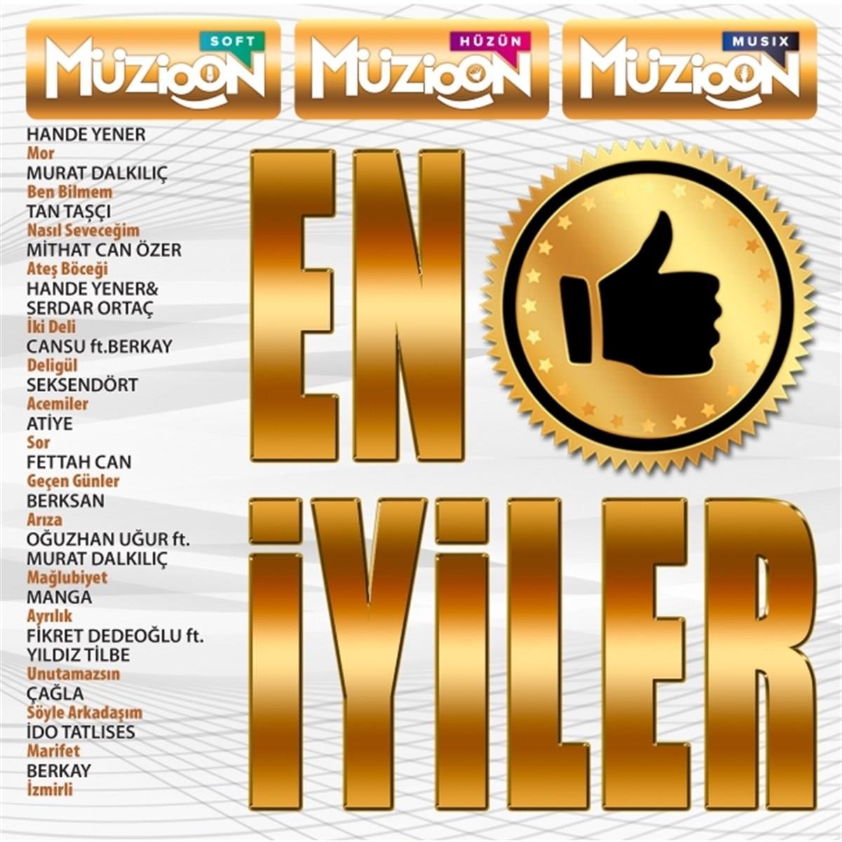 Poll Production/ Müzioon En İyiler-Çeşitli Sanatçılar(CD)