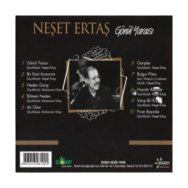 Neşet Ertaş - Gönül Yarası(CD)Türkische Volksmusik (Türk Halk Müzik) Türk | Halk | Müziği | CD