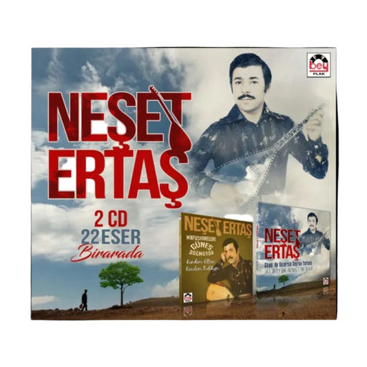 Neşet Ertaş - Mapushanelere Güneş Doğmuyor CD /Gönül Ne Gezersin Seyran Yerinde CD (2'li CD)