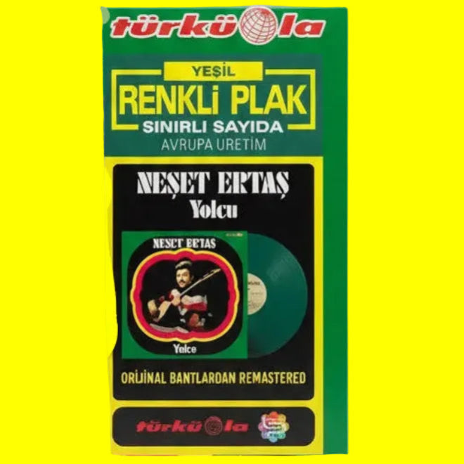 Neşet Ertaş - Yolcu (Renkli Plak)Neşet Ertaş Yolcu Plak | Türk Halk | Müziği | Plak | Schallplatte | LP