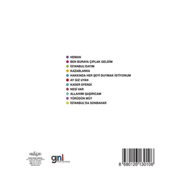 Nil Karaibrahimgil - Ben Buraya Çıplak Geldim CD [Türkischer Pop | CD]
