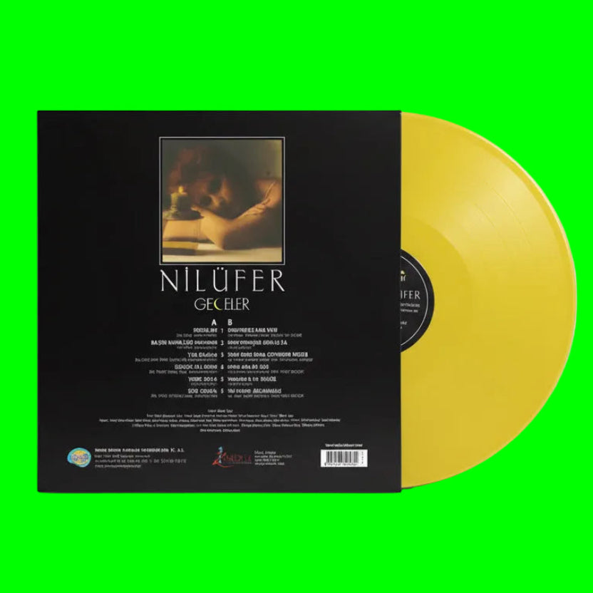 Nilüfer - Geceler (Renkli Plak) Nilüfer Geceler Plak | Nilüfer - Geceler Schallplatte | LP