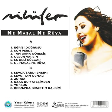 Nilüfer - Ne Masal Ne Rüya (Plak)Schallplatte